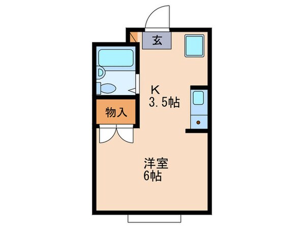 サテンドール草津の物件間取画像